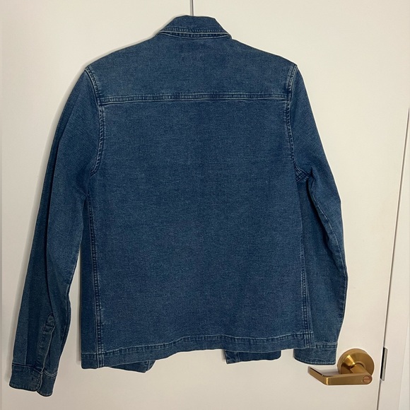 Top Man Stretchy Denim overshirt size x- small (34-36 chest) - Picture 2 of 3
